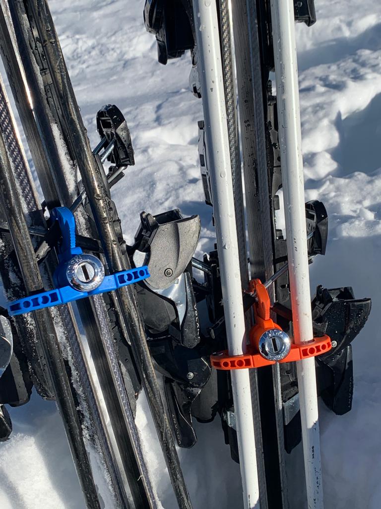 Loqski - Ski and Pole Lock